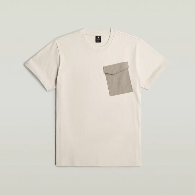 Fabric Mix Pocket T-Shirt Fabric Mix Pocket T-Shirt