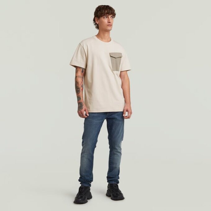 Fabric Mix Pocket T-Shirt Fabric Mix Pocket T-Shirt