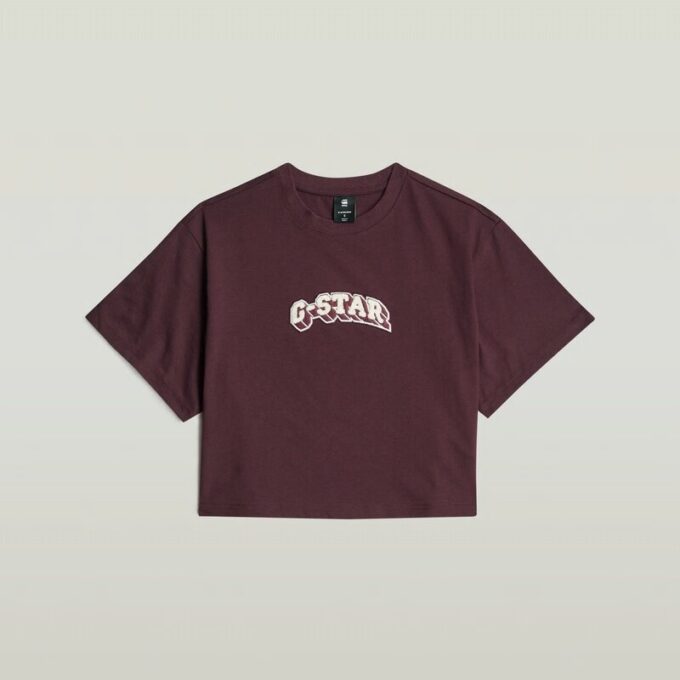 Felt Logo Boxy T-Shirt