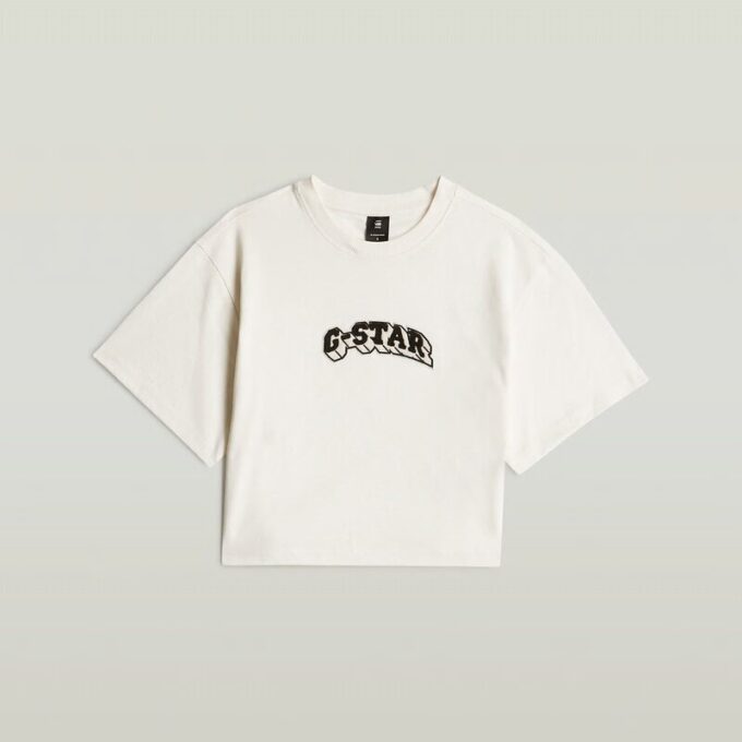 Felt Logo Boxy T-Shirt Felt Logo Boxy T-Shirt