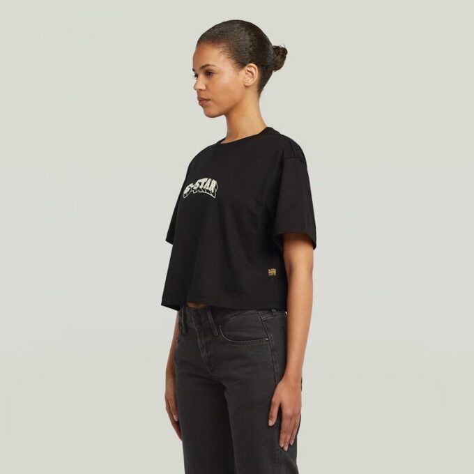 Felt Logo Boxy T-Shirt
