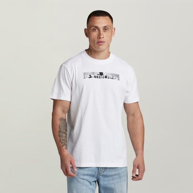 Flight Deck Back Graphic Loose T-Shirt Flight Deck Back Graphic Loose T-Shirt