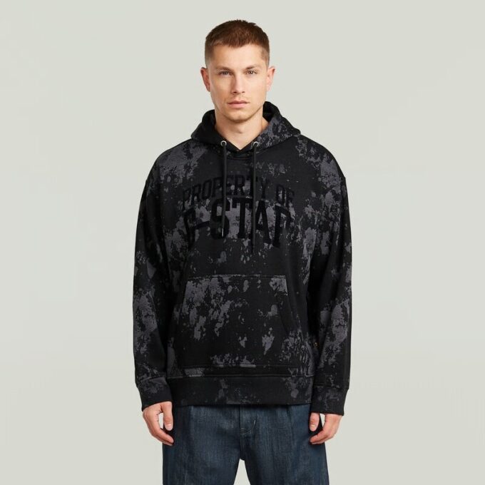 Flock AOP Hoodie Sweater Flock AOP Hoodie Sweater