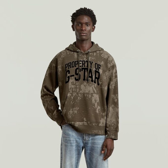 Flock AOP Hoodie Sweater Flock AOP Hoodie Sweater