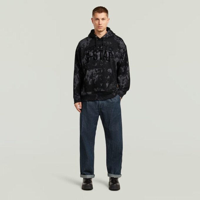 Flock AOP Hoodie Sweater Flock AOP Hoodie Sweater