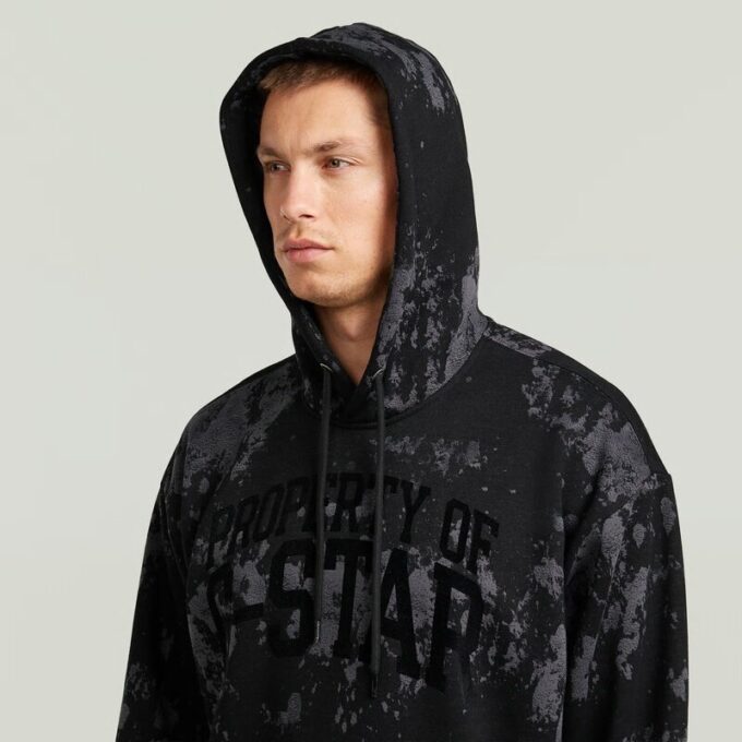 Flock AOP Hoodie Sweater Flock AOP Hoodie Sweater