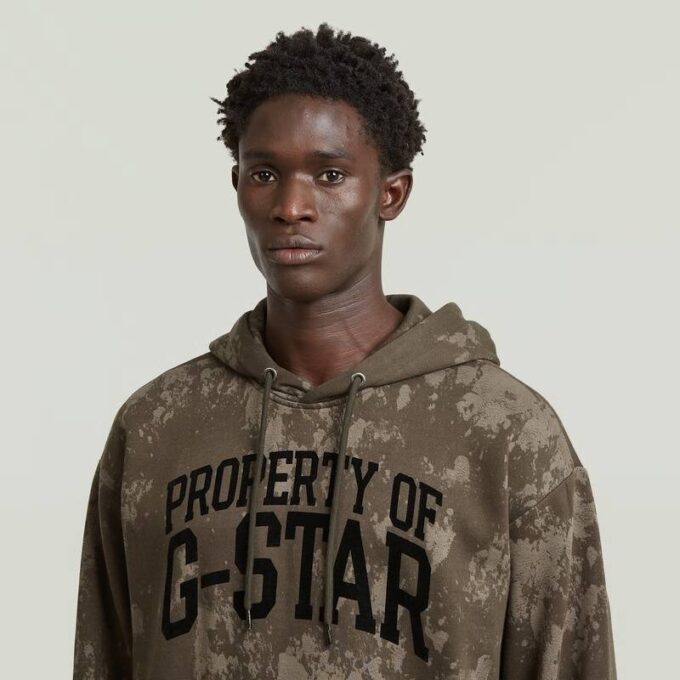 Flock AOP Hoodie Sweater Flock AOP Hoodie Sweater