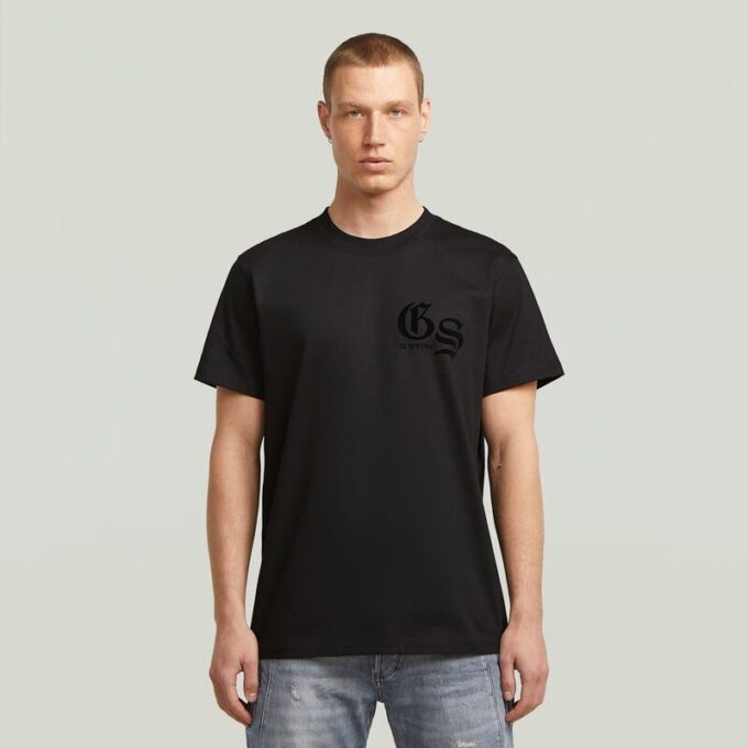 Flock Back Loose T-Shirt Flock Back Loose T-Shirt