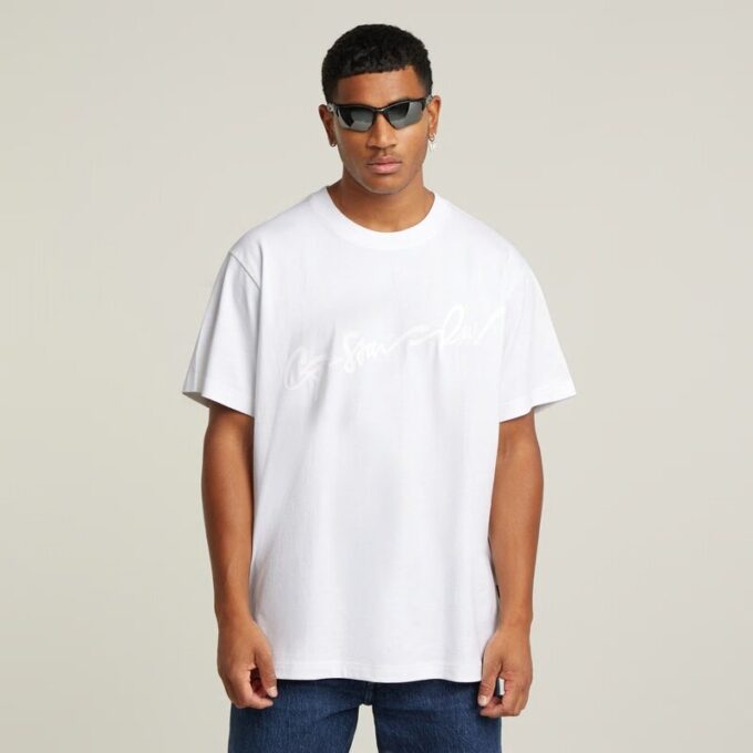 Flock G-Script Loose T-Shirt Flock G-Script Loose T-Shirt