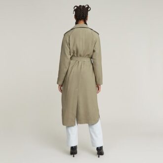 Fluid Trench Coat