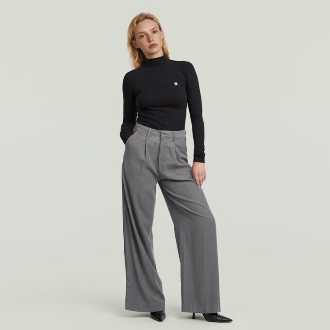 Fluid Wide Leg Pants