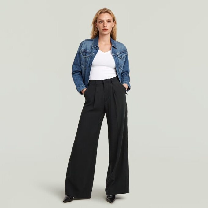 Fluid Wide Leg Pants