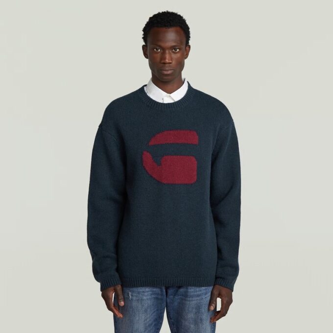 G Logo Relaxed Knit G Logo Relaxed Knit