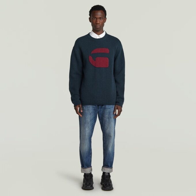 G Logo Relaxed Knit G Logo Relaxed Knit