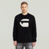 G Logo Relaxed Knit Pullover