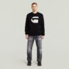 G Logo Relaxed Knit Pullover