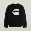 G Logo Relaxed Knit Pullover