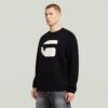 G Logo Relaxed Knit Pullover