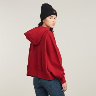 G-Script Oversized Hooded Sweater