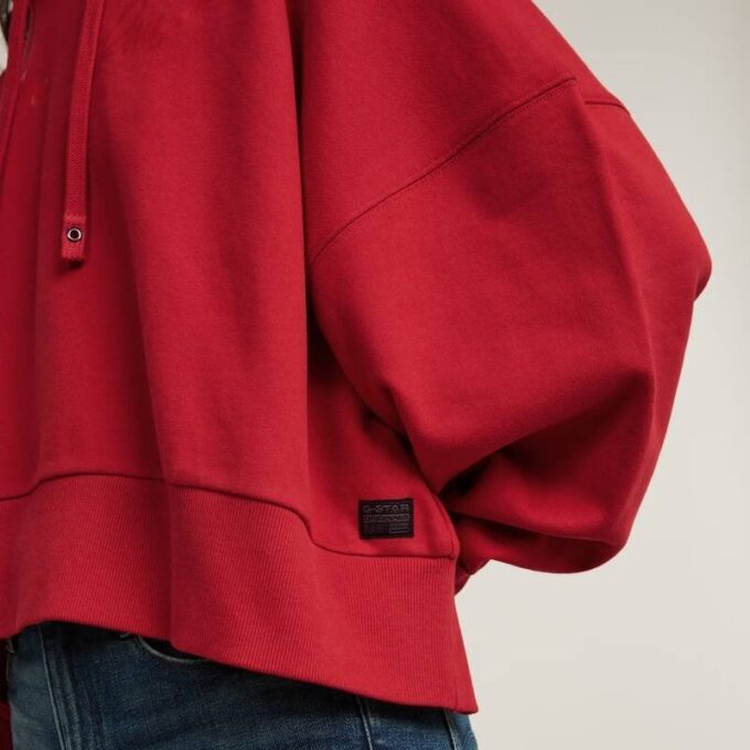 G-Script Oversized Hooded Sweater