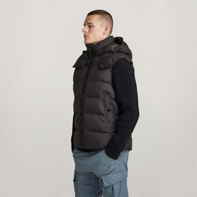 G-Whistler Padded Hooded Vest
