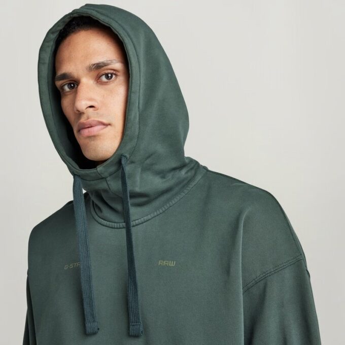 Garment Dyed Oversized Hoodie