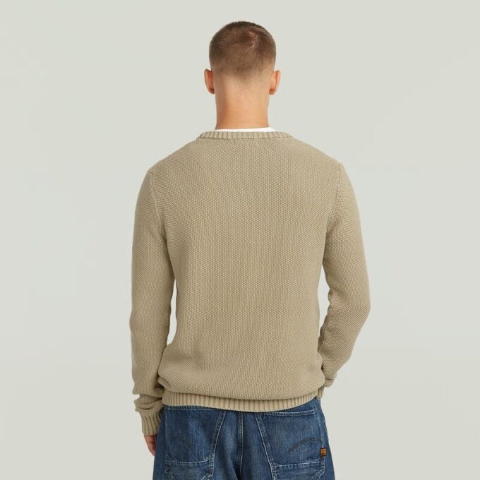 Garment Dyed Structure Knit Garment Dyed Structure Knit