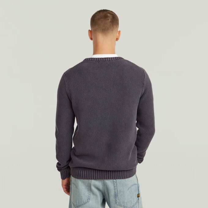 Garment Dyed Structure Knit