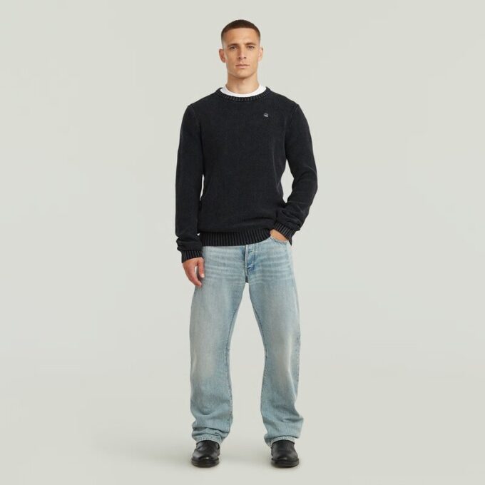 Garment Dyed Structure Knit