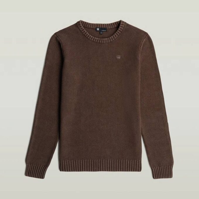 Garment Dyed Structure Knit