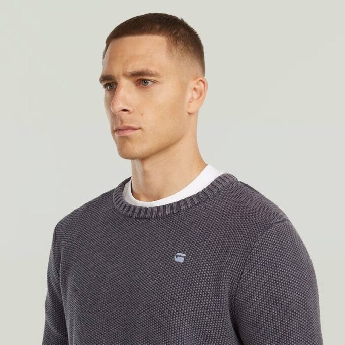 Garment Dyed Structure Knit