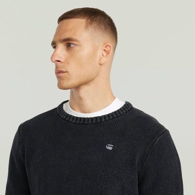 Garment Dyed Structure Knit