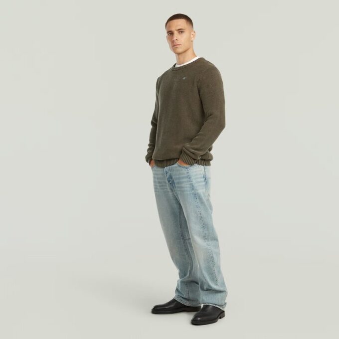 Garment Dyed Structure Knit