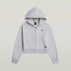 Girls AR Hooded Zipp Cropped Cardigan