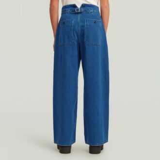 Girls Barrel Utility High Loose Jeans