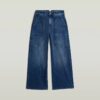 Girls Barrel Utility High Loose Jeans