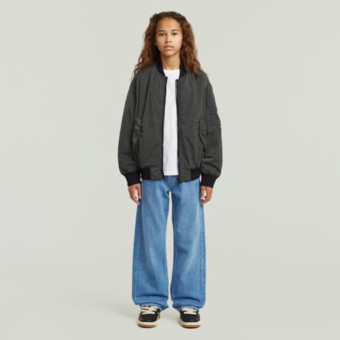 Girls Bomber Padded Jacket