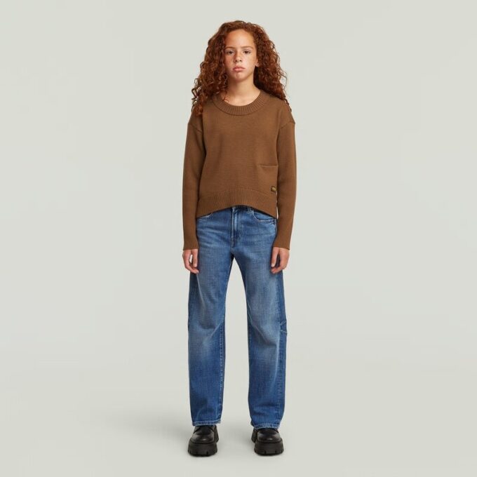 Girls Bowey 3D Boyfriend Jeans