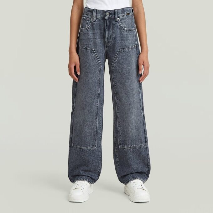 Girls Bowey 3D Carpenter Loose Pants