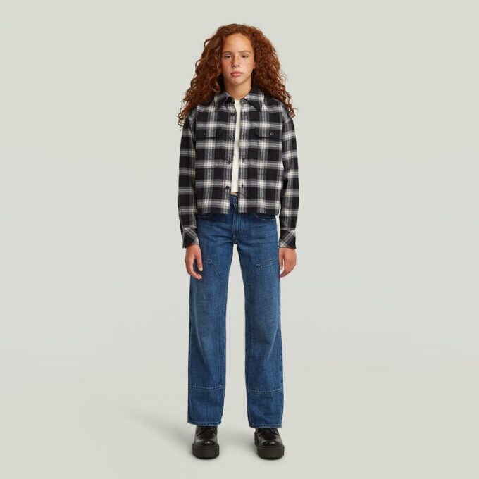 Girls Bowey 3D Carpenter Loose Pants