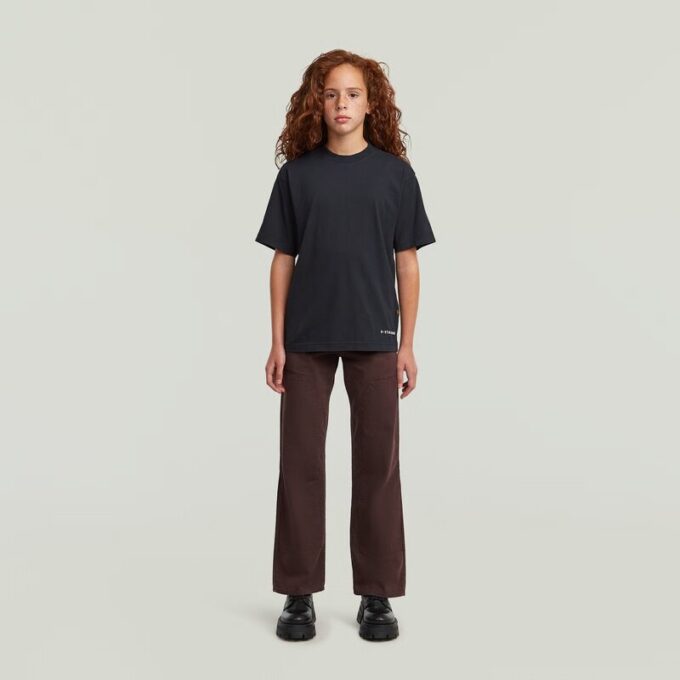 Girls Bowey 3D Carpenter Loose Pants