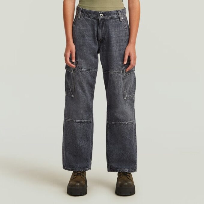 Girls Bowey 3D Extreme Cargo Loose Jeans