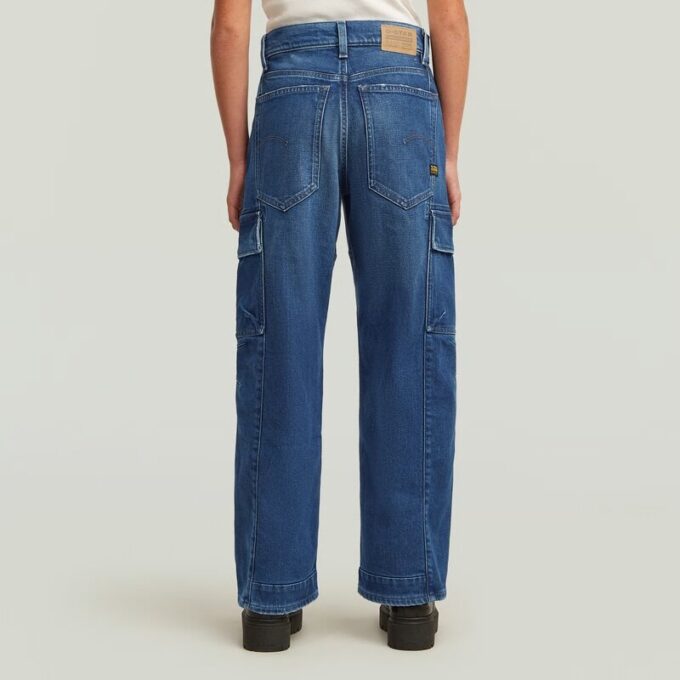 Girls Bowey 3D Extreme Cargo Loose Jeans