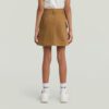 Girls Cargo Mini Skirt