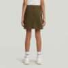 Girls Cargo Mini Skirt