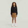 Girls Cargo Mini Skirt