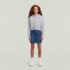 Girls Cargo Mini Skirt