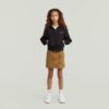Girls Cargo Mini Skirt