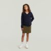 Girls Cargo Mini Skirt