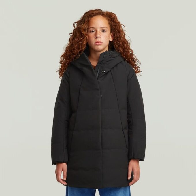 Girls Cayley Padded Long Jacket